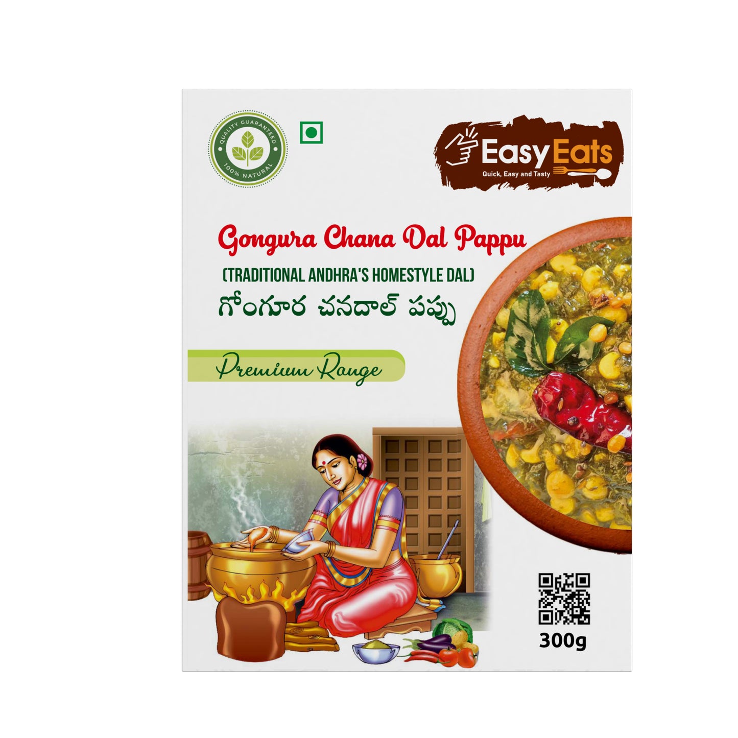 Gongura Chana Dal Pappu (300g)