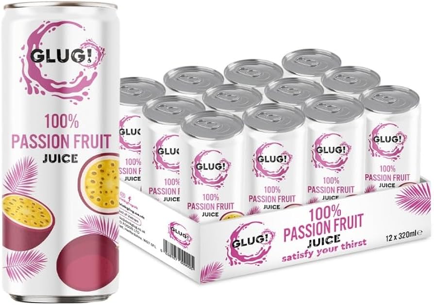 Glug 100 % Passion Fruit Juice