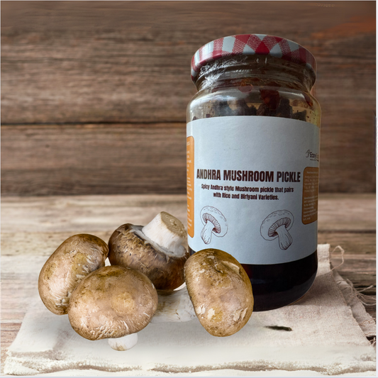 Andhra Mushroom Pickle